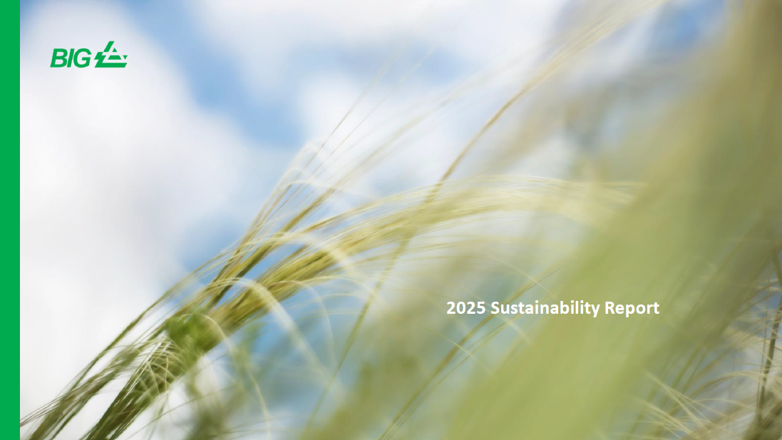 2025 Sustainability Report Cover