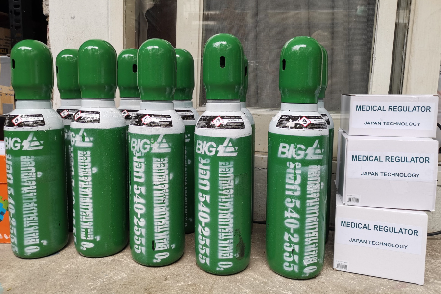 BIG Supplies Medical Oxygen through Khlongtoey Dee Jung Project