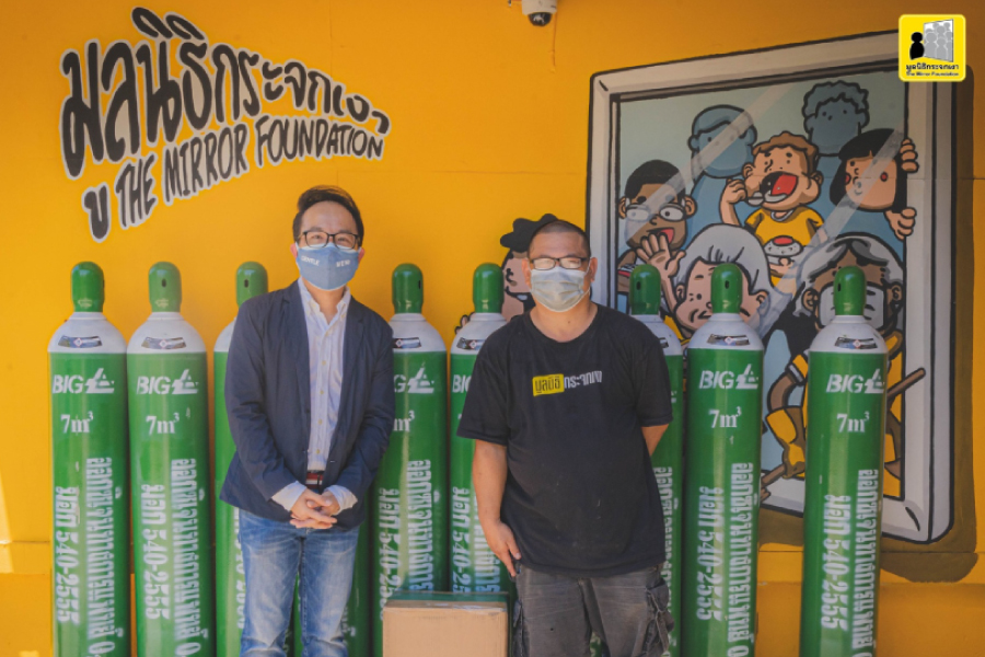 BIG Urgently Supplies Medical Oxygen to Support Mirror Foundation